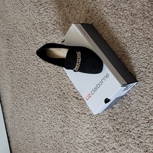 Liz CLaiborne Manhattan Black Suede
